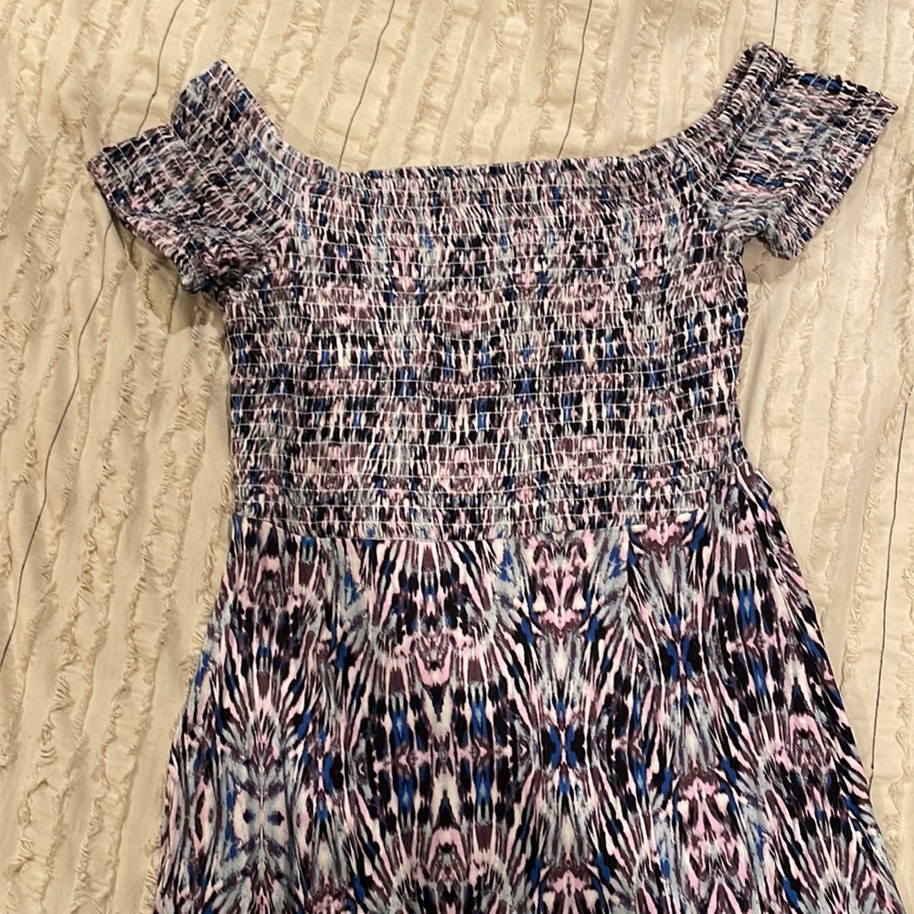 Tie dye maxi dress